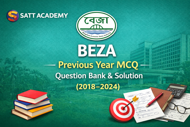 BEZA Previous Year MCQ Question Bank & Solution (2018–2025)